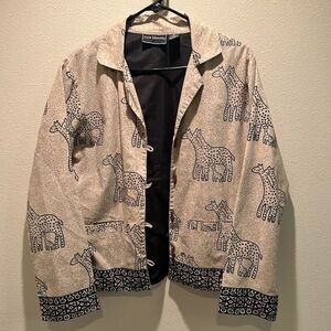 Vintage New Identity Giraffe Jacket